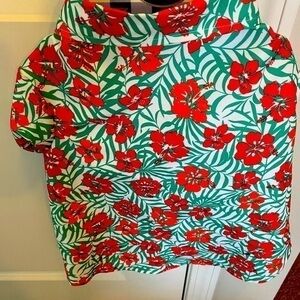 Woof Pet Apparel Hawian Shirt Blouse Size XL  Length 19-20 in, Girth 26 in